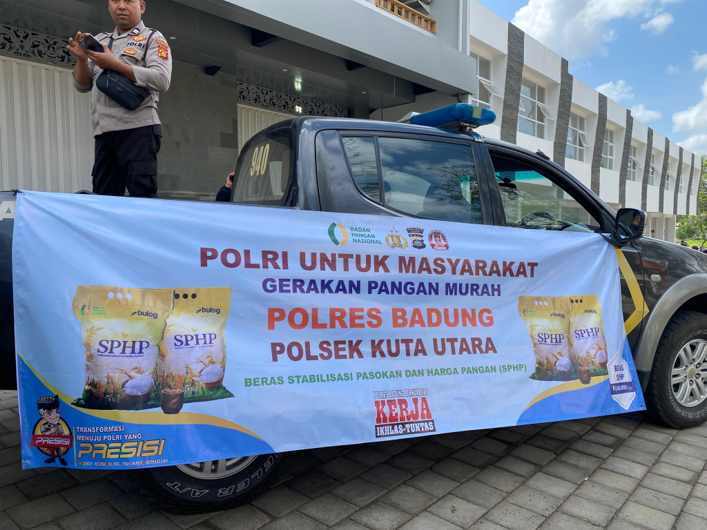 Gerakan Pangan Murah di Desa Dalung Ludes Diserbu Warga dalam 30 Menit